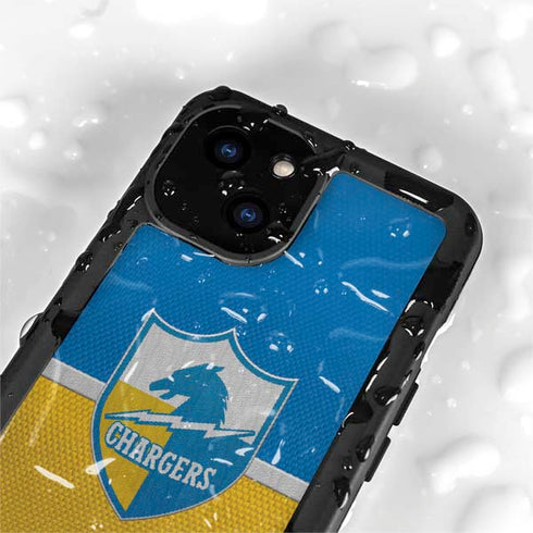 NFL Los Angeles Chargers Vintage iPhone 15 Plus Waterproof Case